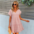 Vintage Print Mini Dress